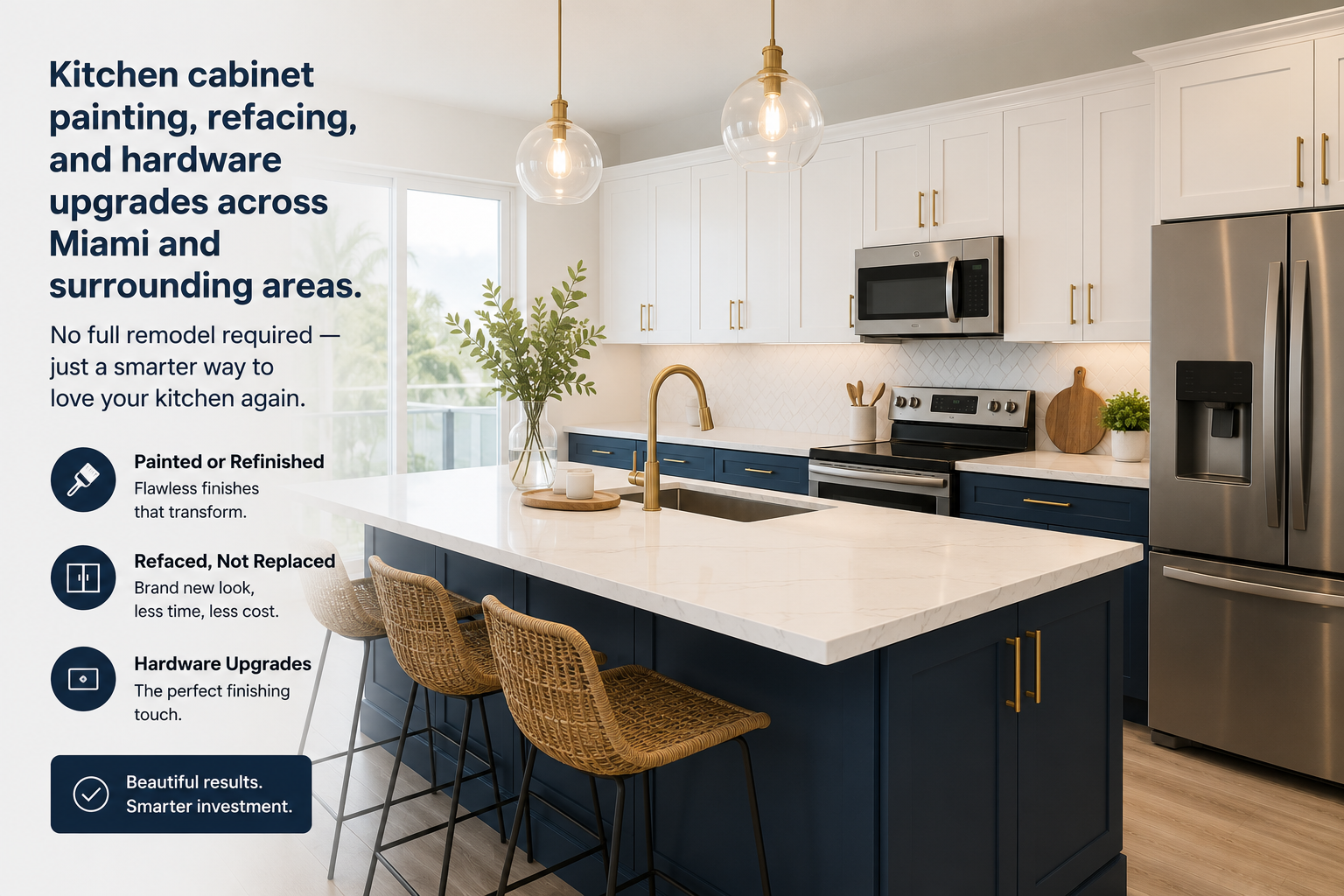 Modern kitchen cabinet hardware and handles